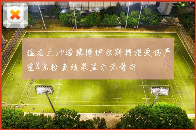 猛龙主帅透露博伊尔斯拇指受伤严重X光检查结果显示无骨折